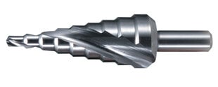 Pakopinis grąžtas skardai (spiralinis) 4-12MM, ilgis 65/45MM, 1/4 D-40141 Makita kaina ir informacija | Mechaniniai įrankiai | pigu.lt