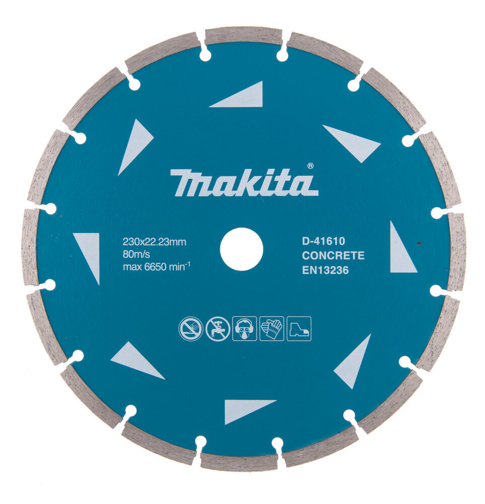 Segmentinis diskas D-41610 Makita kaina ir informacija | Mechaniniai įrankiai | pigu.lt