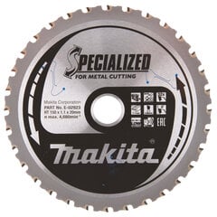 T.C.T. pjūklas Specialized 150X1.1X20mm 0° T32 E-02923 Makita kaina ir informacija | Pjūklai, pjovimo staklės | pigu.lt