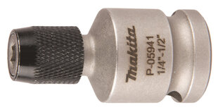 P-05941 Patrona-adapters 1/2" uz 1/4 6918D,6905H,BTW250/251/450 Makita цена и информация | Механические инструменты | pigu.lt