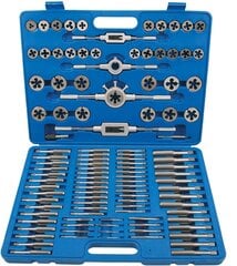 Tap and Die Set | M2 - M18 | 110 vnt. BGS Technic-1900 kaina ir informacija | Mechaniniai įrankiai | pigu.lt