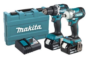 Набор инструментов LXT® DLX2410G Makita цена и информация | Шуруповерты, дрели | pigu.lt