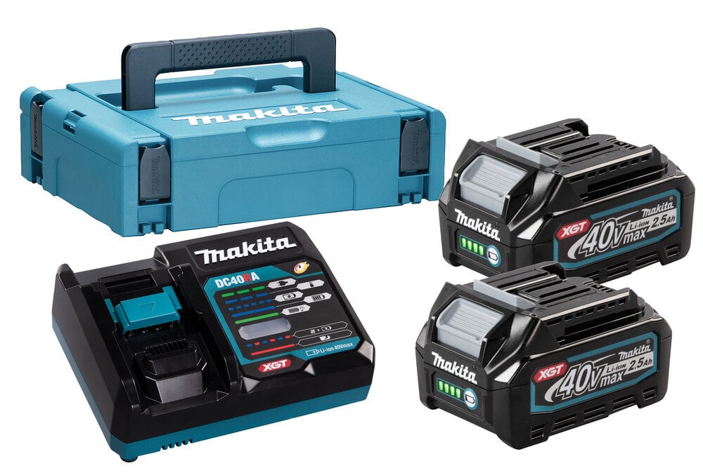 Akumuliatorių ir kroviklio komplektas XGT® 191J81-6 Makita kaina | pigu.lt