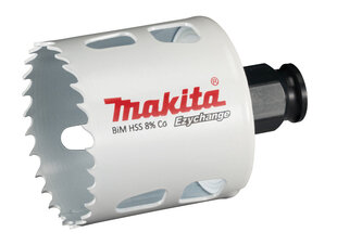 Ezychange Bi-Metal gręžimo karūna Makita 52mm kaina ir informacija | Mechaniniai įrankiai | pigu.lt