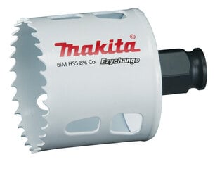 Ezychange Bi-Metal gręžimo karūna Makita 54mm kaina ir informacija | Mechaniniai įrankiai | pigu.lt