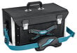 E-05424 Papildomai sutvirtintas įrankių krepšys su reguliuojamais skyriais. Makita kaina ir informacija | Įrankių dėžės, laikikliai | pigu.lt