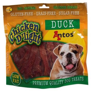 Antos утиные полоски D'Light Chicken Duck 400г цена и информация | Лакомства для собак | pigu.lt