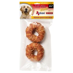 Antos skanėstai Raw Hide and Chicken Donut 9cm 2vnt kaina ir informacija | Skanėstai šunims | pigu.lt