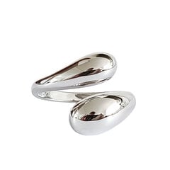 Reguliuojamas sidabrinis žiedas moterims R0177 kaina ir informacija | Žiedai | pigu.lt