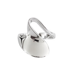 Reguliuojamas sidabrinis žiedas moterims R0180 kaina ir informacija | Žiedai | pigu.lt