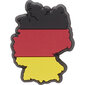 Aksesuaras avalynei Crocs™ Germany Country Flag G0838900-MU, įvairių spalvų kaina ir informacija | Guminės klumpės vaikams | pigu.lt