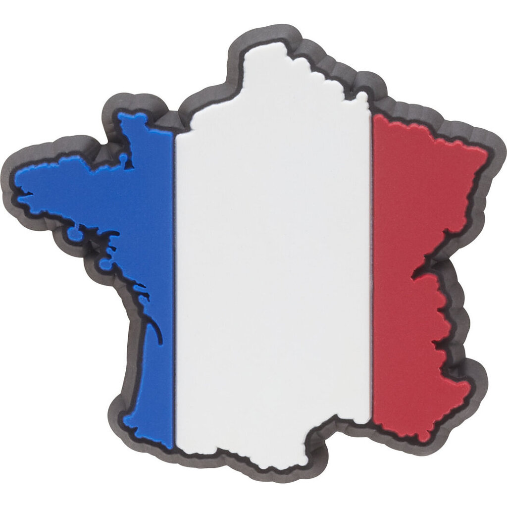 Aksesuaras avalynei Crocs™ France Country Flag G0839000-MU kaina ir informacija | Guminės klumpės vaikams | pigu.lt