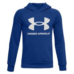 Толстовка с капюшоном детская Under Armour Rival Fleece Синий цена и информация | Мужские толстовки | pigu.lt