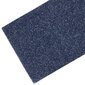 Lipnūs laiptų kilimėliai, 15 vnt, 76x20 cm, mėlyni kaina ir informacija | Kilimai | pigu.lt