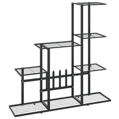 Stovas augalams ,juodos spalvos, 94,5x25x88 cm цена и информация | Садовые инструменты | pigu.lt