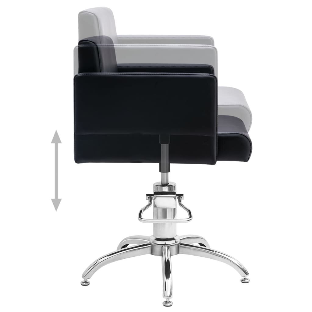 Grožio salono kėdė, juoda цена и информация | Baldai grožio salonams | pigu.lt