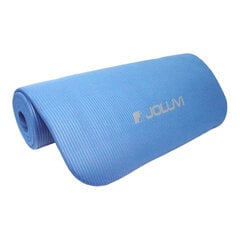 Джутовый коврик для йоги Joluvi 235914-021, синий, резина цена и информация | Коврики для йоги, фитнеса | pigu.lt
