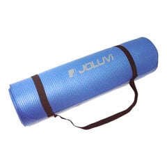 Джутовый коврик для йоги Joluvi 235914-021, синий, резина цена и информация | Коврики для йоги, фитнеса | pigu.lt