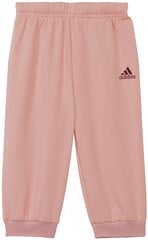 Cпортивный костюм Adidas I Over Jog Fl Pink H65815 H65815/86 цена и информация | Комплекты для девочек | pigu.lt