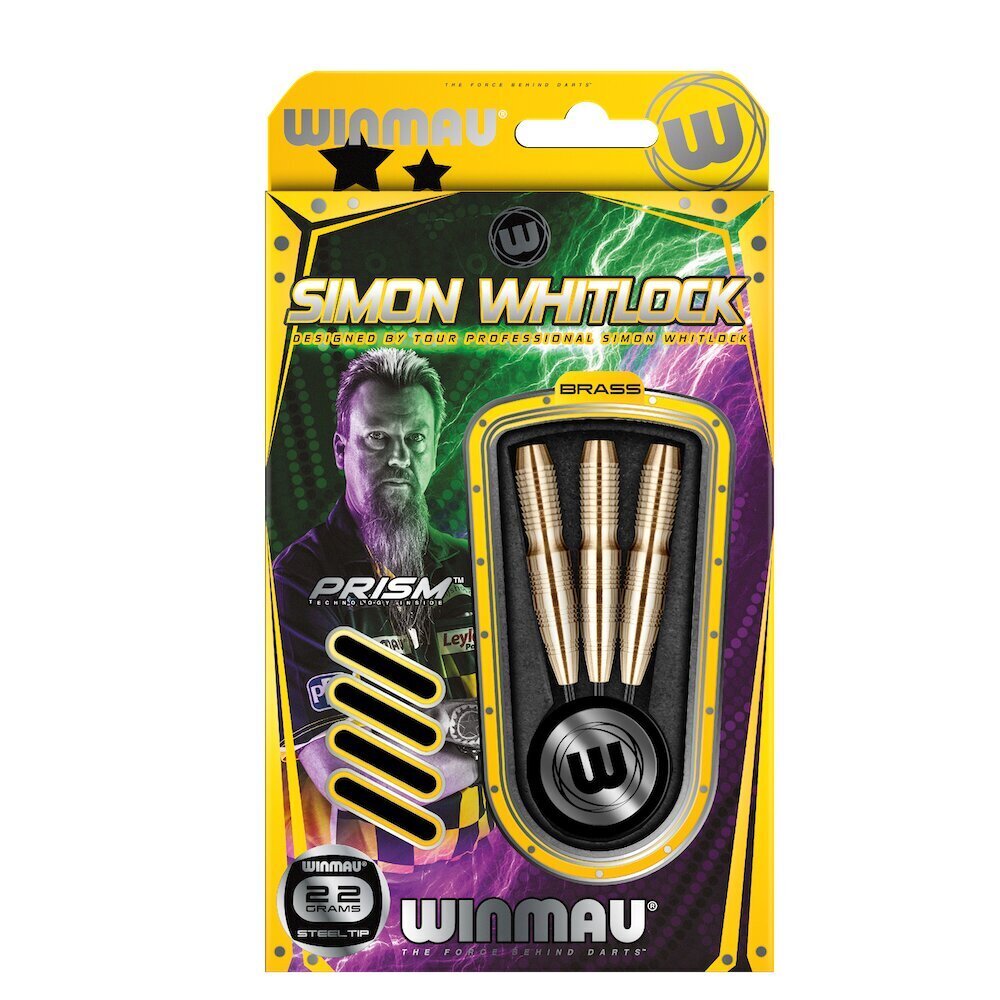 Strėlytės Winmau Simon Whitlock, 22 g. kaina ir informacija | Smiginis | pigu.lt