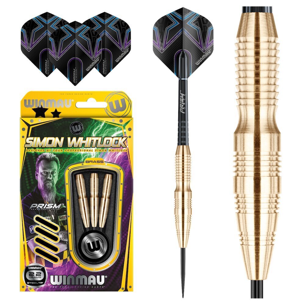 Strėlytės Winmau Simon Whitlock, 22 g. kaina ir informacija | Smiginis | pigu.lt