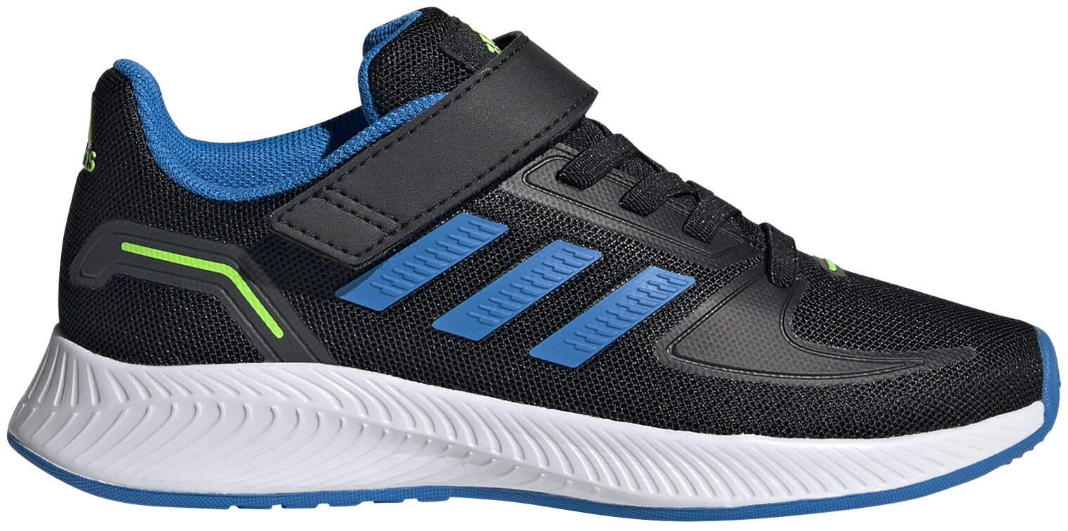 Adidas avalynė paaugliams Runfalcon 2.0 El K Black Blue GV7752 GV7752/12.5K цена и информация | Sportiniai batai vaikams | pigu.lt