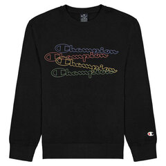 Džemperis be gobtuvo berniukams Champion Crewneck Script Logo Boy kaina ir informacija | Megztiniai, bluzonai, švarkai berniukams | pigu.lt