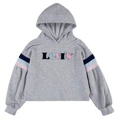 Džemperis su gobtuvu mergaitėms Levi's Full Sleeve S6424717 kaina ir informacija | Megztiniai, bluzonai, švarkai mergaitėms | pigu.lt