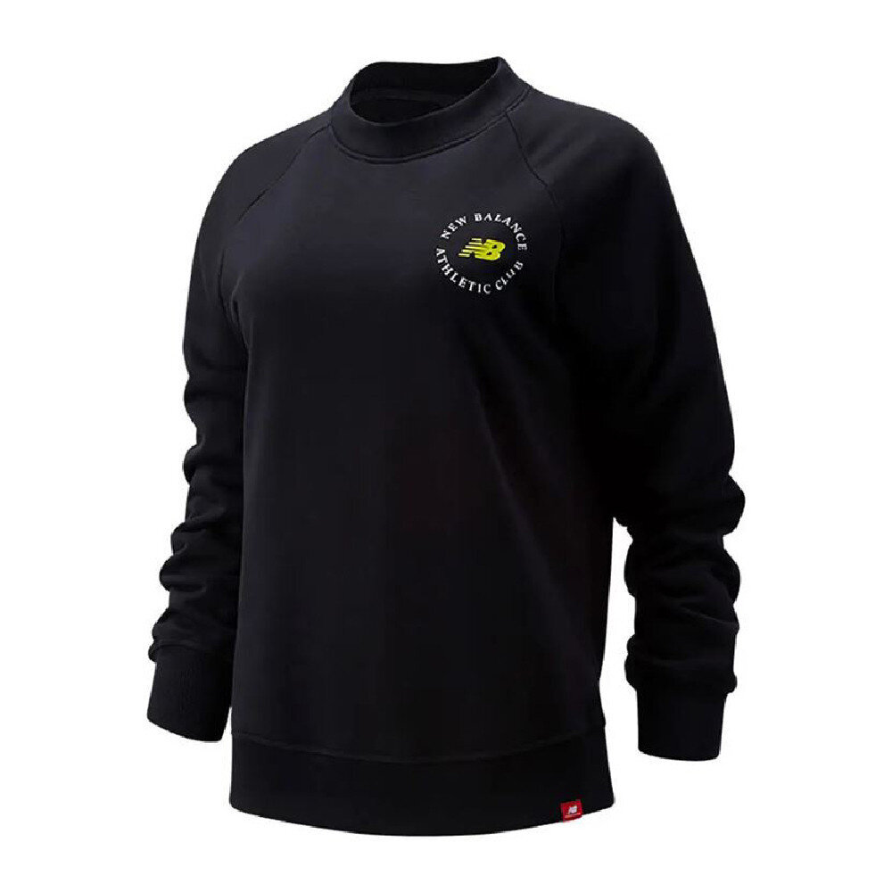 New Balance džemperis be gobtuvo vyrams Essentials Athletic Club S6419515, juodas kaina ir informacija | Sportinė apranga vyrams | pigu.lt
