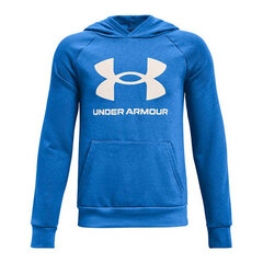 Under Armour džemperis su gobtuvu vyrams Rival Big Logo S6413221, mėlynas kaina ir informacija | Sportinė apranga vyrams | pigu.lt