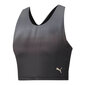 Marškinėliai moterims Puma Studio Ombre Racerba, juodi kaina ir informacija | Sportinė apranga moterims | pigu.lt