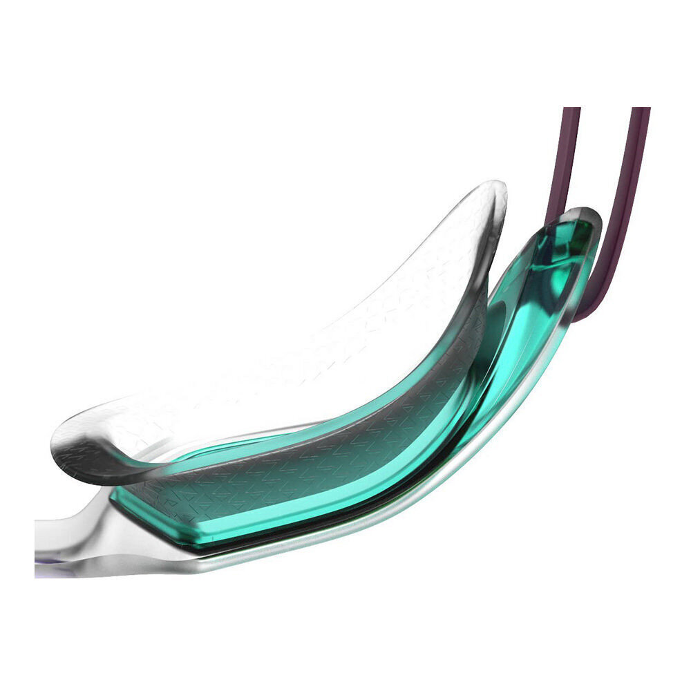 Plaukimo akiniai Speedo Hydropulse Jr, violetiniai/žali kaina ir informacija | Plaukimo akiniai | pigu.lt