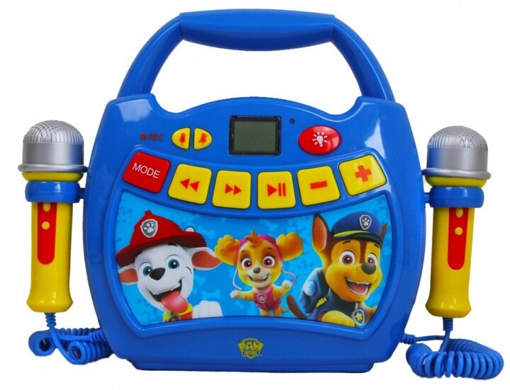 Mikrofonas ir garsakalbiai Paw Patrol Light Bluetooth Speaker kaina ir informacija | Lavinamieji žaislai | pigu.lt