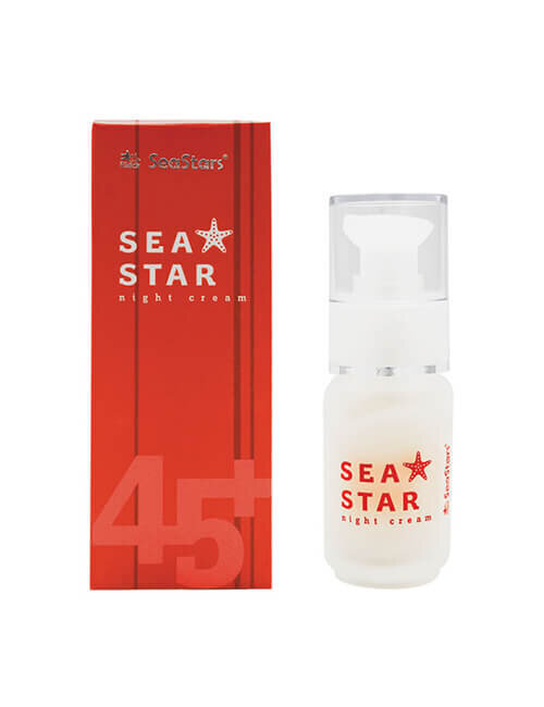 Naktinis kremas Black Sea Stars „Sea Stars 45+“, 50 ml kaina ir informacija | Veido kremai | pigu.lt