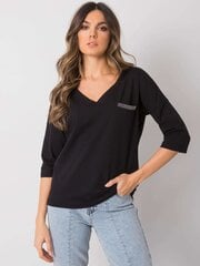 Женская блузка AMAR MODA 3814, черная цена и информация | Женские блузки, рубашки | pigu.lt