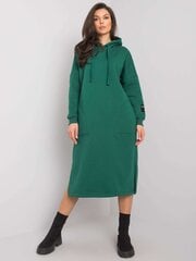 Платье для женщин, зелёное цена и информация | Платья | pigu.lt