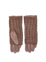 Перчатки женские 2016103092611, коричневые цена и информация | Женские перчатки | pigu.lt