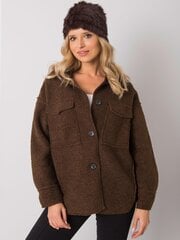 Женская зимняя шапка, темно-коричневая  цена и информация | Женские шапки | pigu.lt