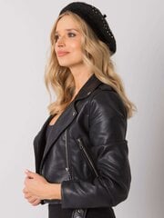 Žieminė kepurė moterims, juoda kaina ir informacija | Kepurės moterims | pigu.lt