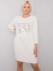 Abito Moda женское платье 234012 01, белый цена и информация | Платья | pigu.lt