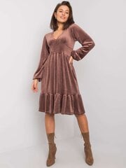 Suknelė moterims Brandberry.eu, ruda kaina ir informacija | Suknelės | pigu.lt