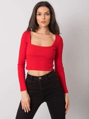 Palaidinė moterims Rue Paris, raudona kaina ir informacija | Palaidinės, marškiniai moterims | pigu.lt
