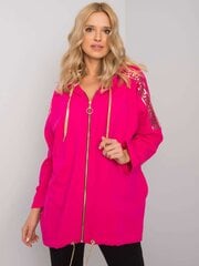 Cерая ворона Женщины Threadbare Ladies Saffron Hoodie, Розовый цена и информация | Женские толстовки | pigu.lt