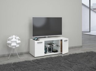 Televizoriaus spintelė Lowina, 95x36x40 cm, balta kaina ir informacija | TV staliukai | pigu.lt
