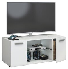 Televizoriaus spintelė Lowina, 95x36x40 cm, balta kaina ir informacija | TV staliukai | pigu.lt