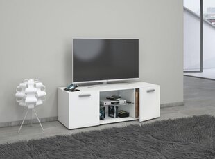 Televizoriaus spintelė Lowina, 115x36x40 cm, balta kaina ir informacija | TV staliukai | pigu.lt