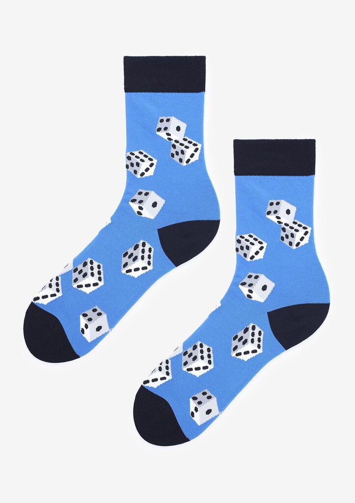 Vyriškos kojinės, mėlynas kubas, Marilyn kaina ir informacija | Vyriškos kojinės | pigu.lt