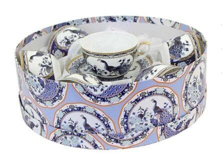 Porcelianinis arbatos rinkinys 6 + 6 vnt kaina ir informacija | Taurės, puodeliai, ąsočiai | pigu.lt