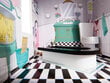 Medinis lėlių namas su baldais 122 cm цена и информация | Žaislai mergaitėms | pigu.lt