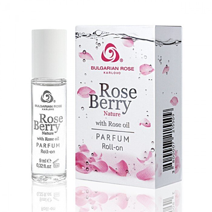 Rutuliniai kvepalai Rose Berry Nature su natūraliu rožių aliejumi, 9 ml цена и информация | Kvepalai moterims | pigu.lt